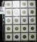 (20) Canada Caribou Quarters, carded, and in a plastic page. Dates 1978-1981. All high grade. Priced