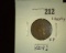 1869 Â  Â  Indian Head Cent Â   - Scarce Date, EF.