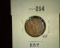 1872 Â  Â  Indian Head Cent Â   - Scarce Date, VF.