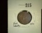 1879 Â  Â  Indian Head Cent, VF+. Â 