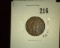 1891 Â  Â  Indian Head Cent, VF.