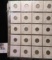 (120) 1968-1983 Canada Dimes all stored in six plastic pages.