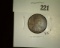 1912 P Lincoln Cent, VF.