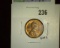 1939 P Lincoln Cent, Red-Brown Uncirculated.