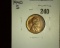 1940 S Lincoln Cent, Red Uncirculated.