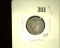 1899Â P Barber Dime, EF.