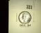1940-D Mercury Dime, Gem BU.