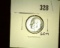 1957 P Roosevelt Dime, BU.
