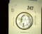 1961-D Washington Quarter, BU.