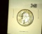 1962-D Washington Quarter, BU.