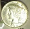 1922Â D Peace Silver Dollar