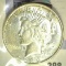 1923Â DÂ  Peace Silver Dollar