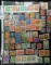 (73) Miscellaneous Foreign Stamps, all hinged on an album page.