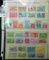(33) U.S. Stamps dating 1948-1952. Some not cancelled. Hinged on an album page.
