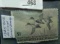 RW12 $1 U.S. Department of the Interior Migratory Bird Hunting Stamp, Unsigned. LL corner missing.