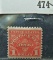 Scott J77 uncancelled One Dollar Postage Due Stamp.