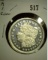 One Troy Ounce Silver Trade Unit .999 Fine Silver, design is with Morgan Dollar design and Balance s