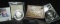 Native American Journey large high relief Medal & a coin Magnifying glass advertising the late Harry