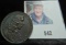 1646-1662 Bronze Medal of Ferdinand Charles-Archduke of Austria, 38mm, dark AU for type.