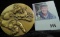 Large Bronze Medal titled 