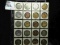 Plastic page containing twenty various Medals. Most are high grade. Includes 1961 Marshalltown, Iowa