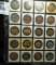 Plastic page containing twenty various Medals. Most are high grade. Includes some Ships medals inclu