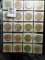 (23) various Wooden Nickels from Iowa in a pair of plastic pages. Regular size from Amana to Decorah