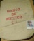 Large Canvas Money Bag 