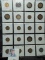 20-pocket plastic page of Lincoln Cents dating 1910-1957D.
