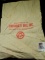 Large Canvas Money Bag 