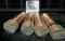 2009 Lincoln Commemorative Roll Set of Type One through Type four Gem BU Solid date rolls of Lincoln