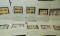 Collection of (10) Blocks of Four Mint Canada stamps in dealer stock pages. Scott #562, 563, 564, 56
