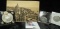 Pre World War II Post card depicting a Bird's Eye View of Docks & River Mercey, Liverpool; 1999 D Pe