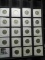 19-piece Set of all different 1965-1979 date or Mint mark Washington Quarters. All carded.