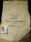 Medium Canvas Money Bag 