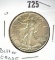 1942 S Walking Liberty Half Dollar, Better grade, carded.