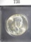 1952 P Franklin Half Dollar, BU. In Snaptight case.
