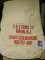 Large Canvas Money Bag 