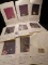 Group of 9 rare Canada Stamps. Scott # 125, 126, 131, 229, 263, 264. 266, 267, & C2. All Mint condit