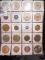 20-Pocket Plastic Page full of Medals, Tokens, and etc. All ready for the Coin show.