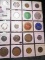 20-Pocket Plastic Page full of Medals and Tokens. All ready for the Coin show.