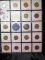 20-Pocket Plastic Page full of Medals, Tokens, and etc. All ready for the Coin show.