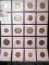 20-Pocket Plastic Page full of Medals, Tokens, & Foreign Coins. All ready to attend the coin show.