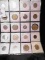 20-Pocket Plastic Page full of Foreign Coins. All ready to attend the coin show.
