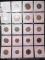20-Pocket Plastic Page full of Foreign Coins. All ready to attend the coin show.