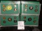 1994 S, 95 S, 96 S, & 97 S Deep Cameo Proof Sets in original boxes of issue.