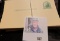 Large Bundle of Mint, uncancelled antique 1914 U.S. Postal Stationery UX27 Thomas Jefferson Green Po