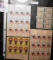 (40) Mint U.S. Stamps with a face value of $1.68 in four large blocks.