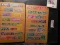 (2) Stock book pages with (43) Old U.S. Stamps.