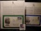 (2) First Day Covers Scott #2838B & #2421, 1994 & 1989, the first is commemorating WW II 1944: Road